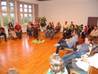 Voller Saal beim Workshop mit Impulsen zum Paargespräch (Foto: SAL)