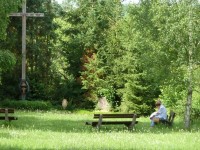 Ausspannen im Garten des Schönstatt-Zentrums
